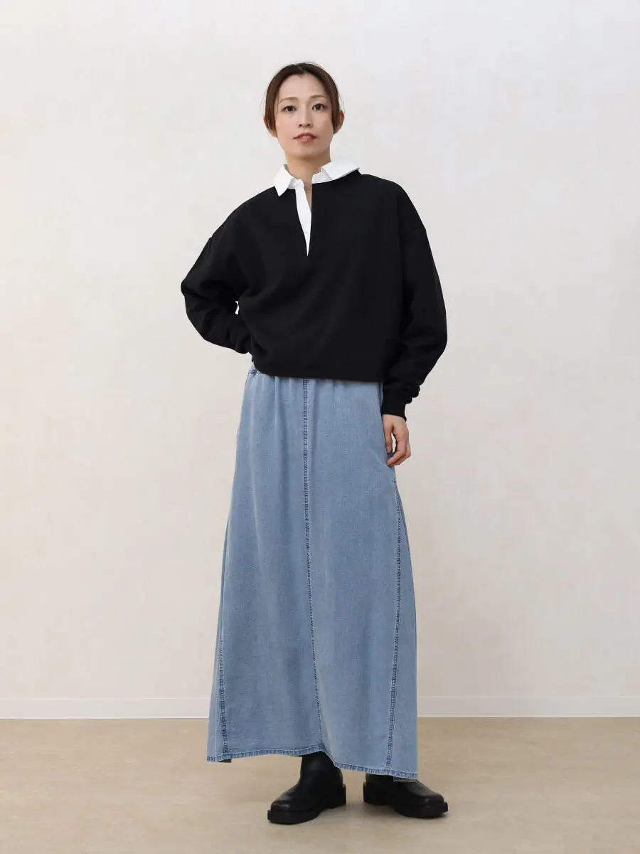 サイドタックセミフレアスカート - CLOVE - CLOVE｜YAMADAYA STORE