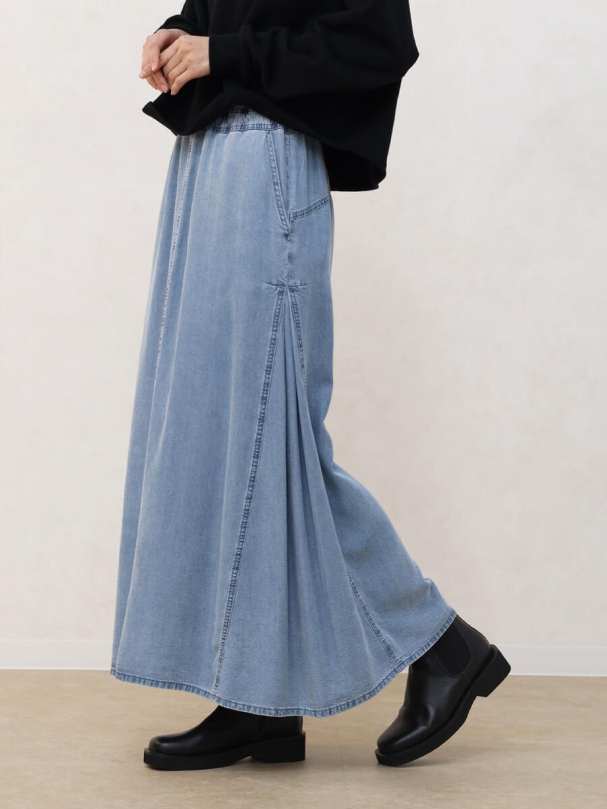 サイドタックセミフレアスカート - CLOVE - CLOVE｜YAMADAYA STORE