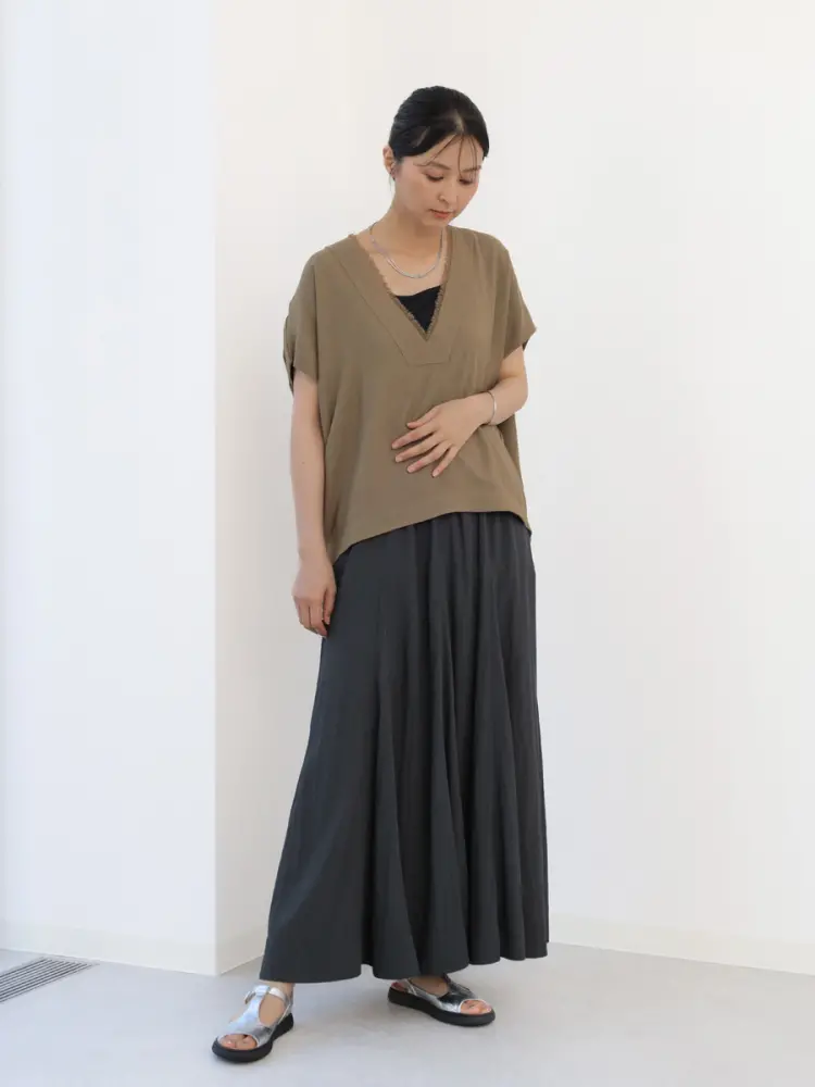 ボリュームフレアスカート - CLOVE - CLOVE｜YAMADAYA STORE