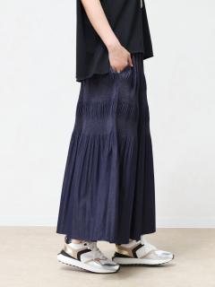 シャーリングプリーツスカート - CLOVE - CLOVE｜YAMADAYA STORE