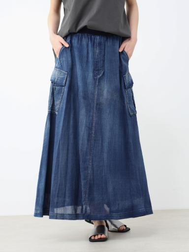 CLOVExデニムスカート