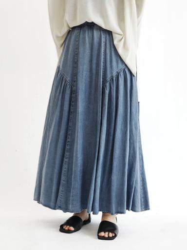 CLOVExデニムスカート