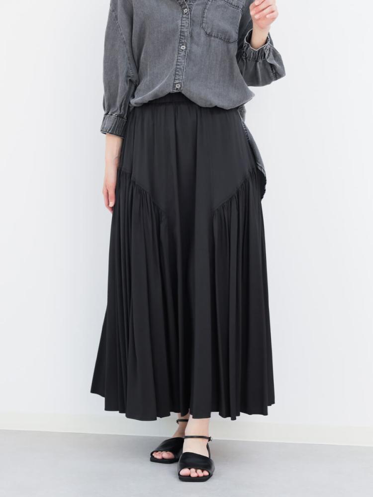 サイドギャザースカート - CLOVE - CLOVE｜YAMADAYA STORE