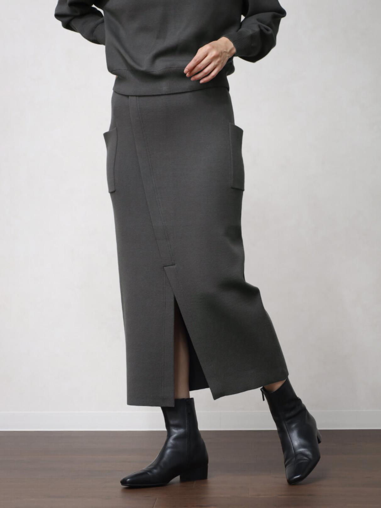 フロントスリットニットスカート - CLOVE - CLOVE｜YAMADAYA STORE