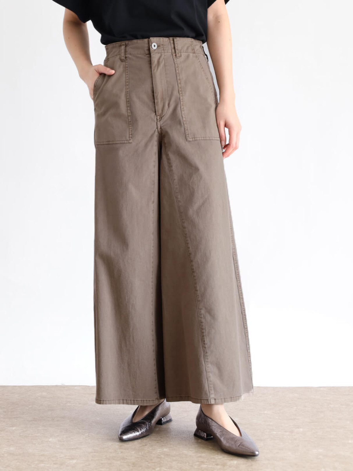ピグメントベイカーワイドパンツ - CLOVE - CLOVE｜YAMADAYA STORE