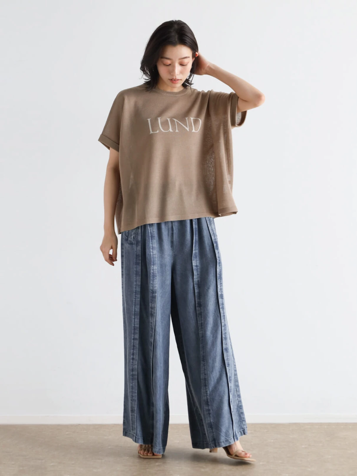 れいぞう子★【新品】CLOVE デニムワイドストレートパンツ ヤマダヤ CLOVEのデニムパンツの商品一覧｜ファッション通販のYAMADAYA STORE