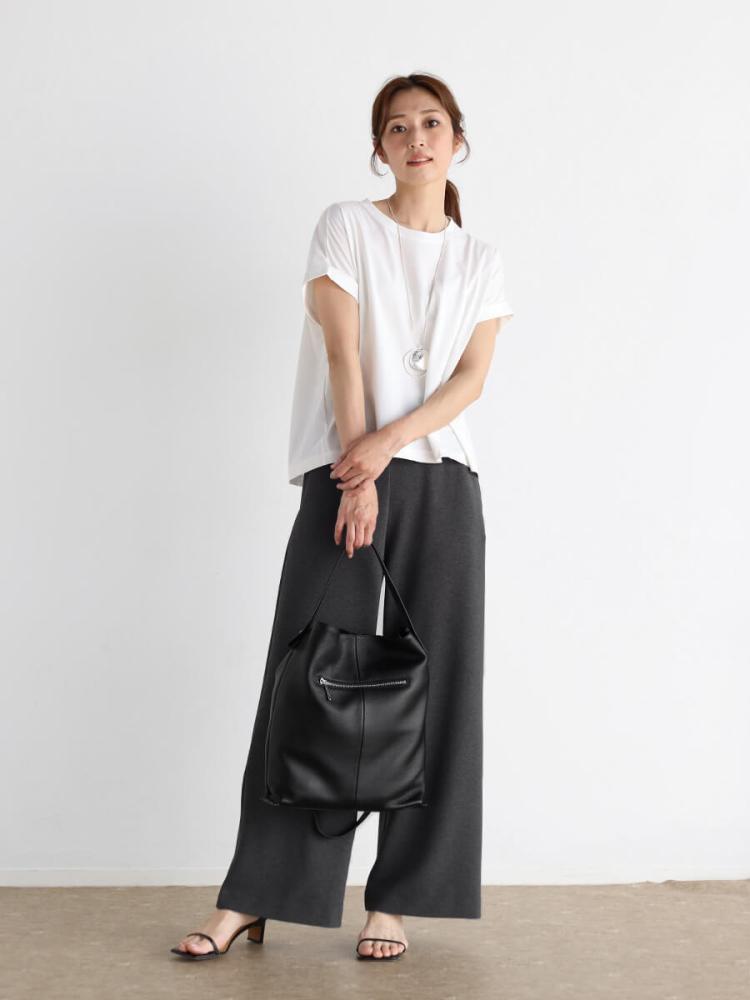 【新品未使用】CLOVE MIREPOIX タックデザインワイドパンツ カーキ CLOVEのパンツの商品一覧｜ファッション通販のYAMADAYA STORE