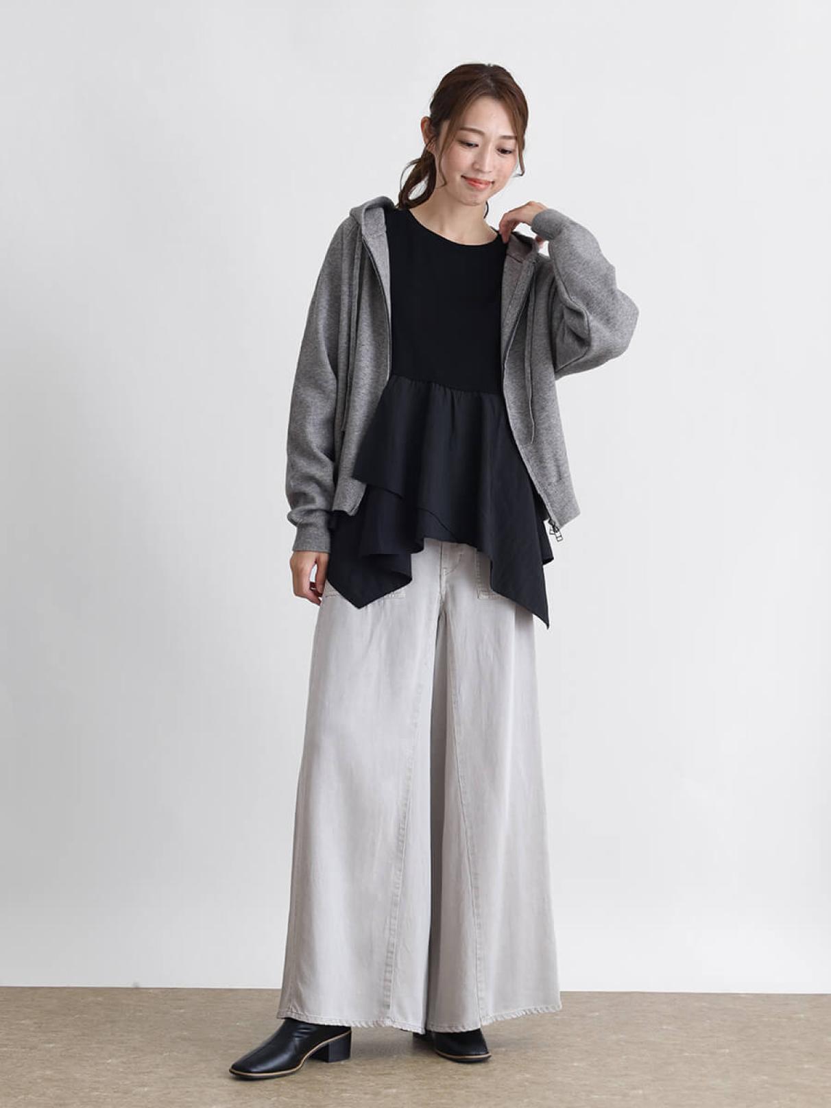 【定価19,500円】 CLOVE　ジレ風オールインワン　ブラック　M　ヤマダヤ 定価19,500円】 CLOVE ジレ風オールインワン ブラック M