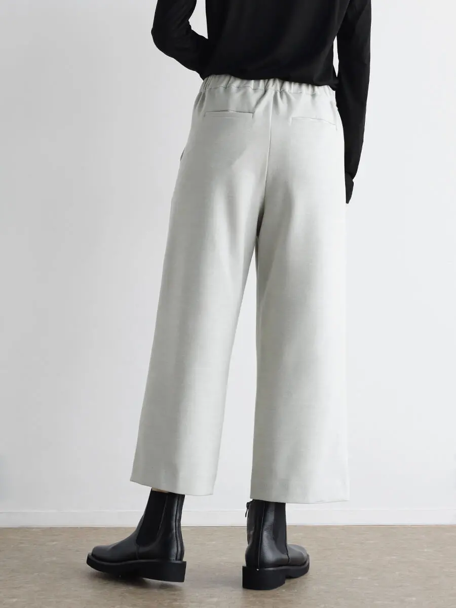 ウールライクストレッチワイドパンツ - CLOVE - CLOVE｜YAMADAYA STORE