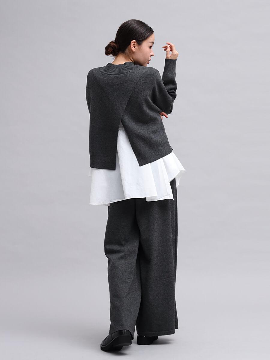 新品サイズ5【PGG】¥30.800 Nyストレッチニットコンビパンツ ニットパンツの商品一覧｜ファッション通販のYAMADAYA STORE