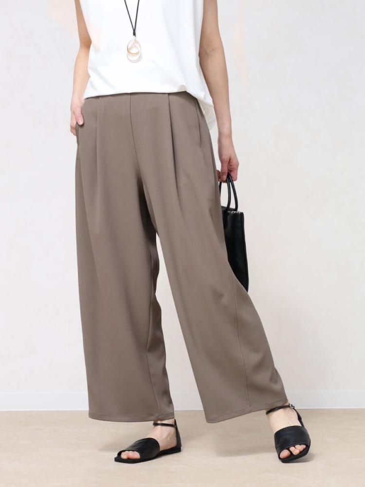 タックカーブイージーパンツ - CLOVE - CLOVE｜YAMADAYA STORE