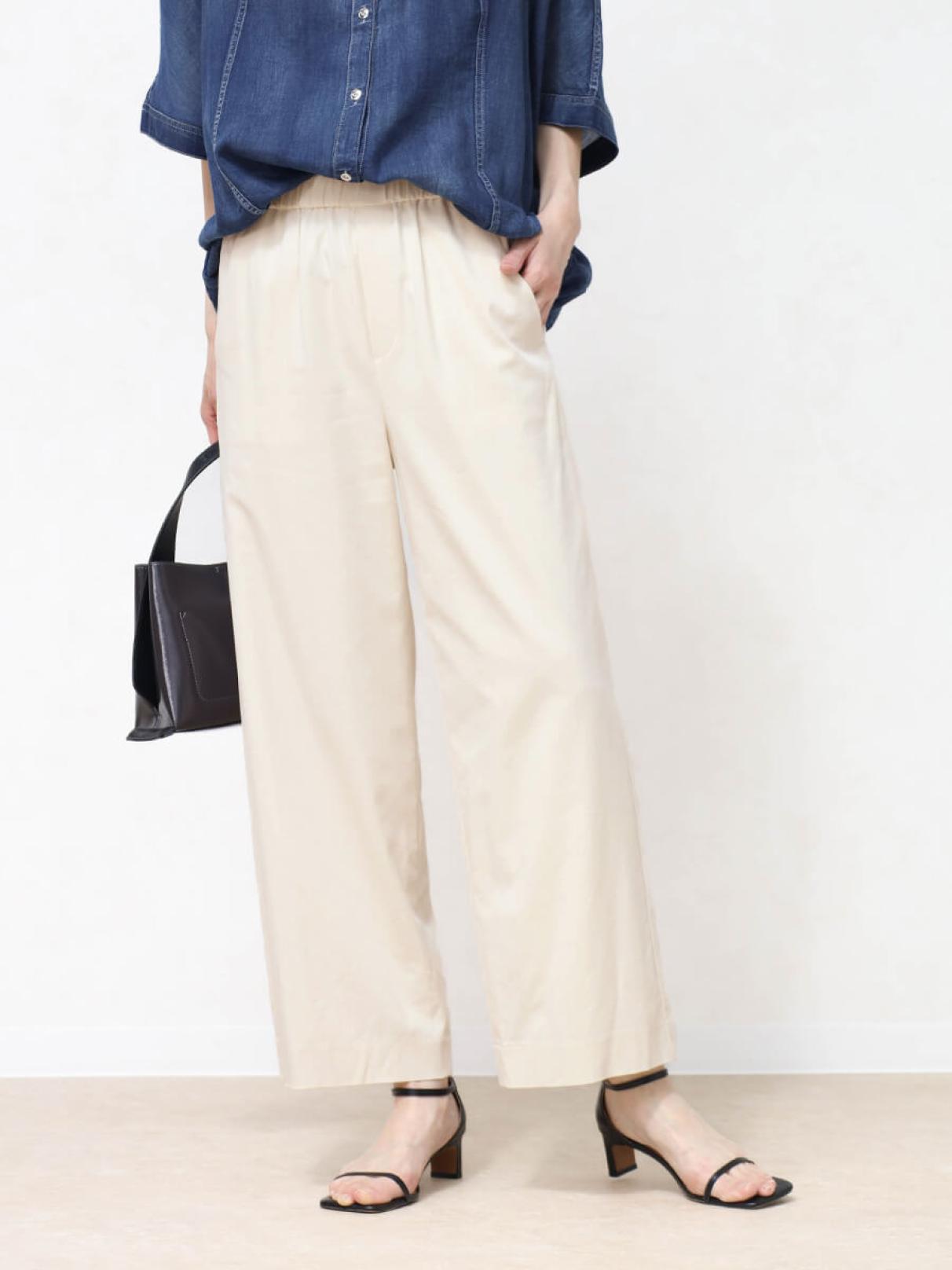 ワイドストレッチストレートパンツ - CLOVE - CLOVE｜YAMADAYA STORE