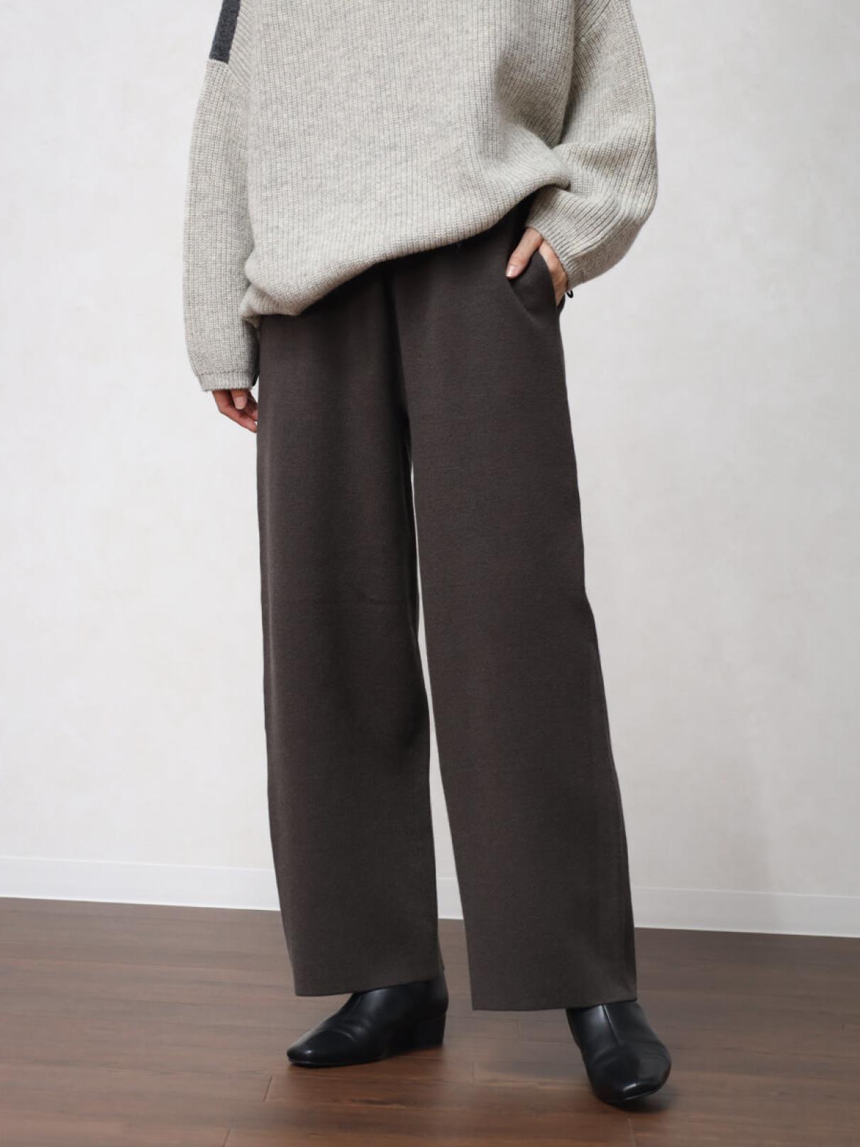 ニットワイドパンツ - CLOVE - CLOVE｜YAMADAYA STORE