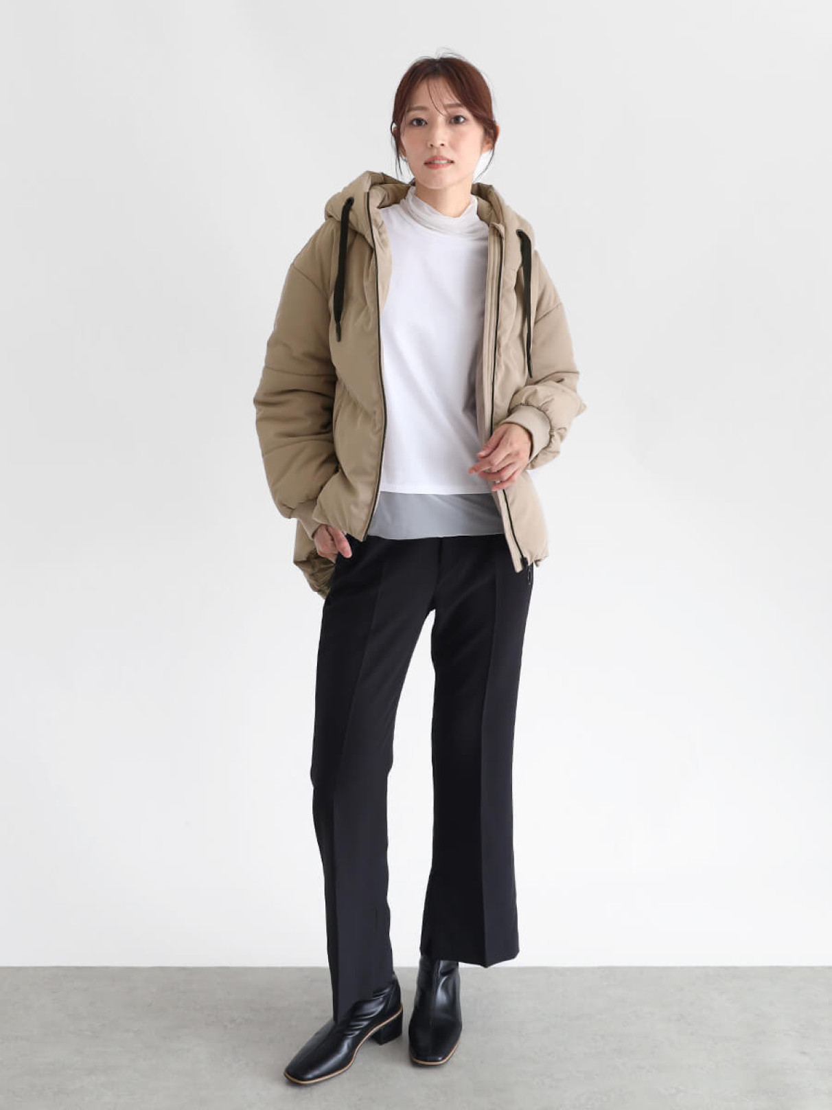 フードミドルダウンブルゾン - CLOVE - CLOVE｜YAMADAYA STORE