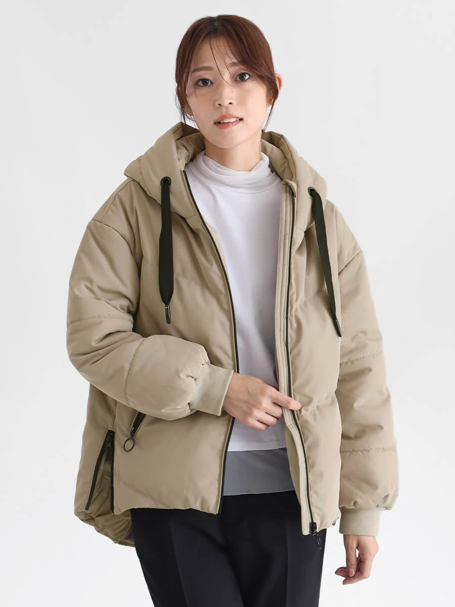 フードミドルダウンブルゾン - CLOVE - CLOVE｜YAMADAYA STORE