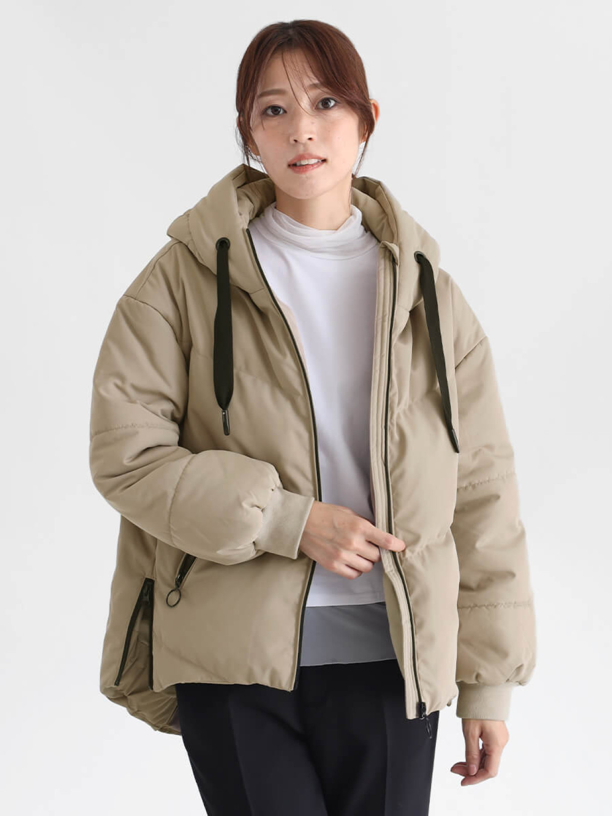 フードミドルダウンブルゾン - CLOVE - CLOVE｜YAMADAYA STORE