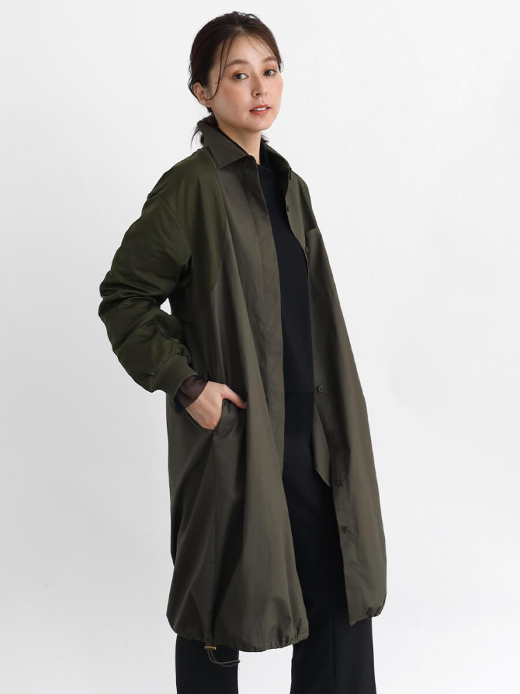ドッキングステンカラーコート - CLOVE - CLOVE｜YAMADAYA STORE