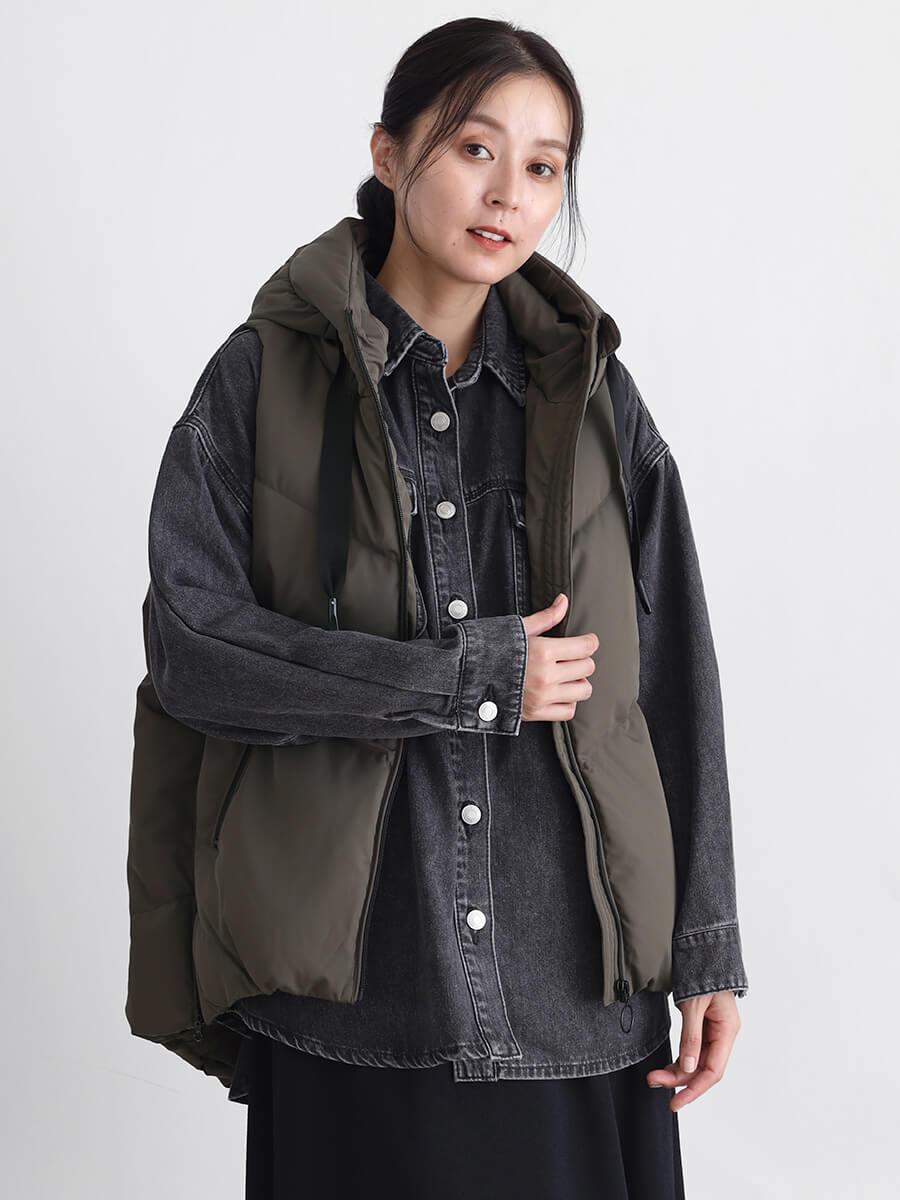 ソフトツイルダウンベスト - CLOVE - CLOVE｜YAMADAYA STORE