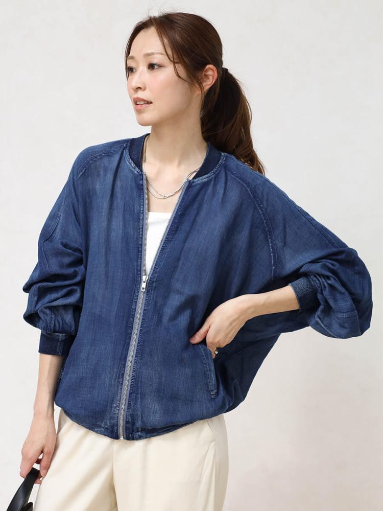 デニムライクシアーブルゾン - CLOVE - CLOVE｜YAMADAYA STORE
