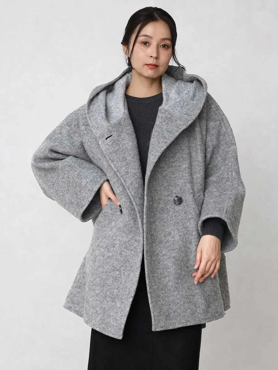 圧縮ウールフードコート - CLOVE - CLOVE｜YAMADAYA STORE