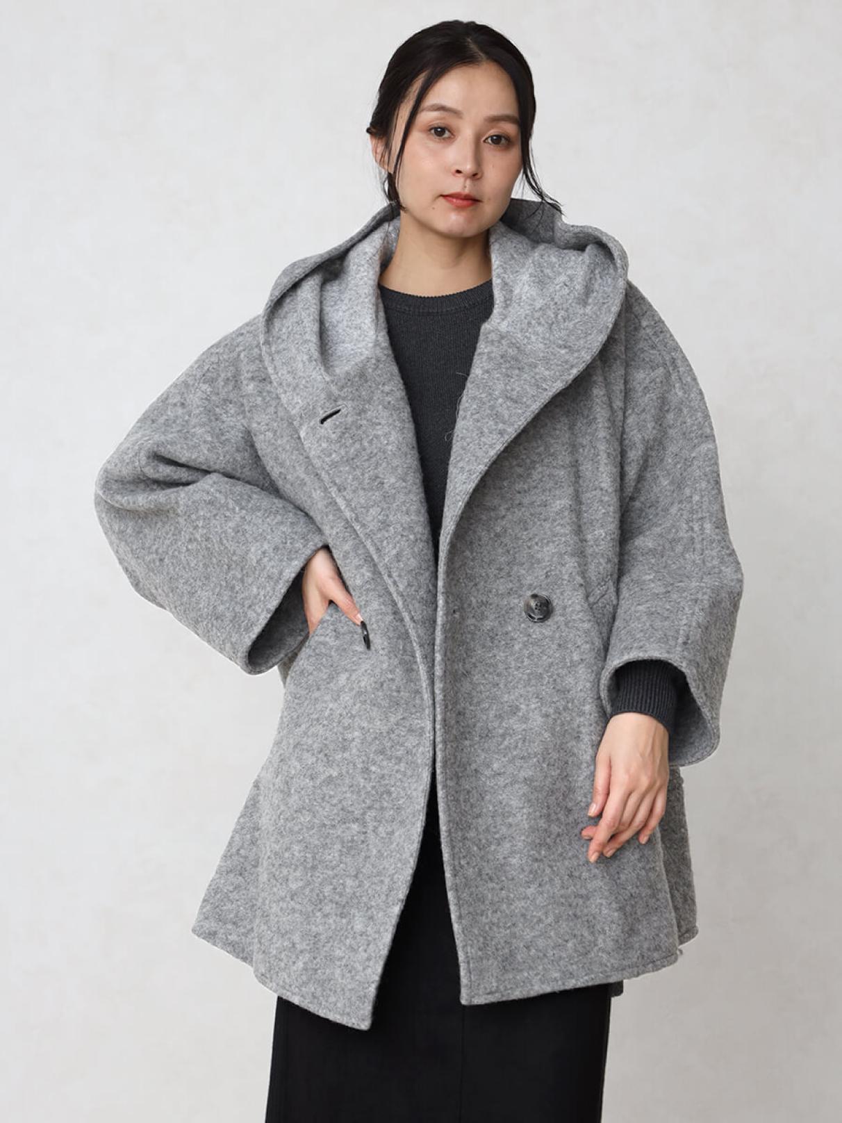 圧縮ウールフードコート - CLOVE - CLOVE｜YAMADAYA STORE ヤマダヤ