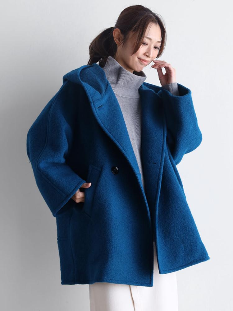 圧縮ウールフードコート - CLOVE - CLOVE｜YAMADAYA STORE