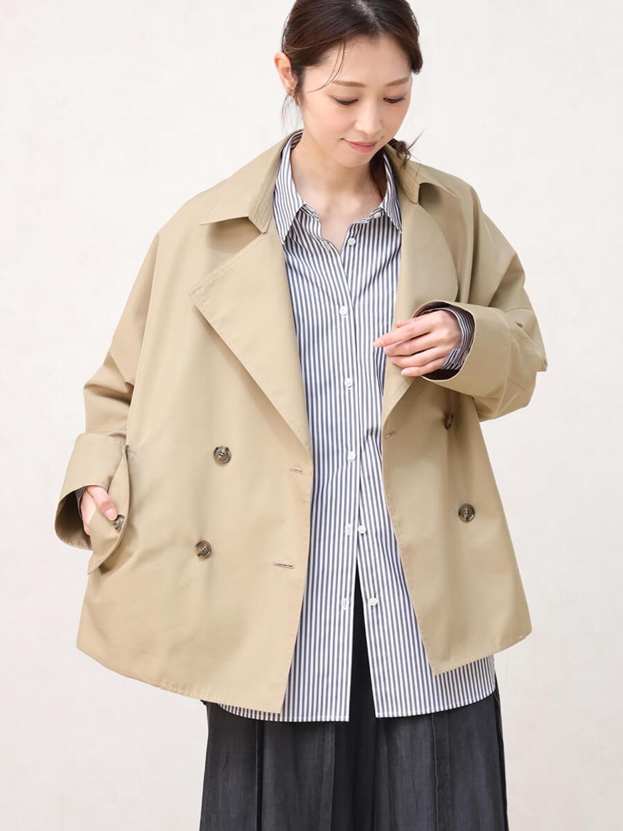 ショートトレンチコート - CLOVE - CLOVE｜YAMADAYA STORE