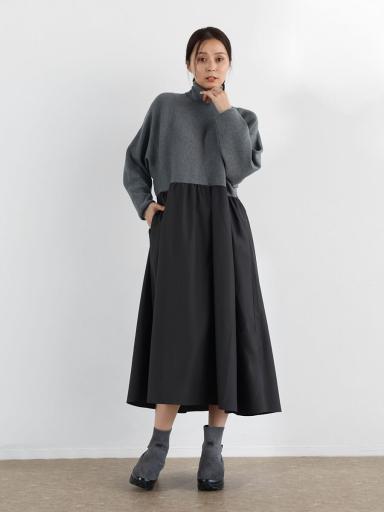CLOVExニットワンピース