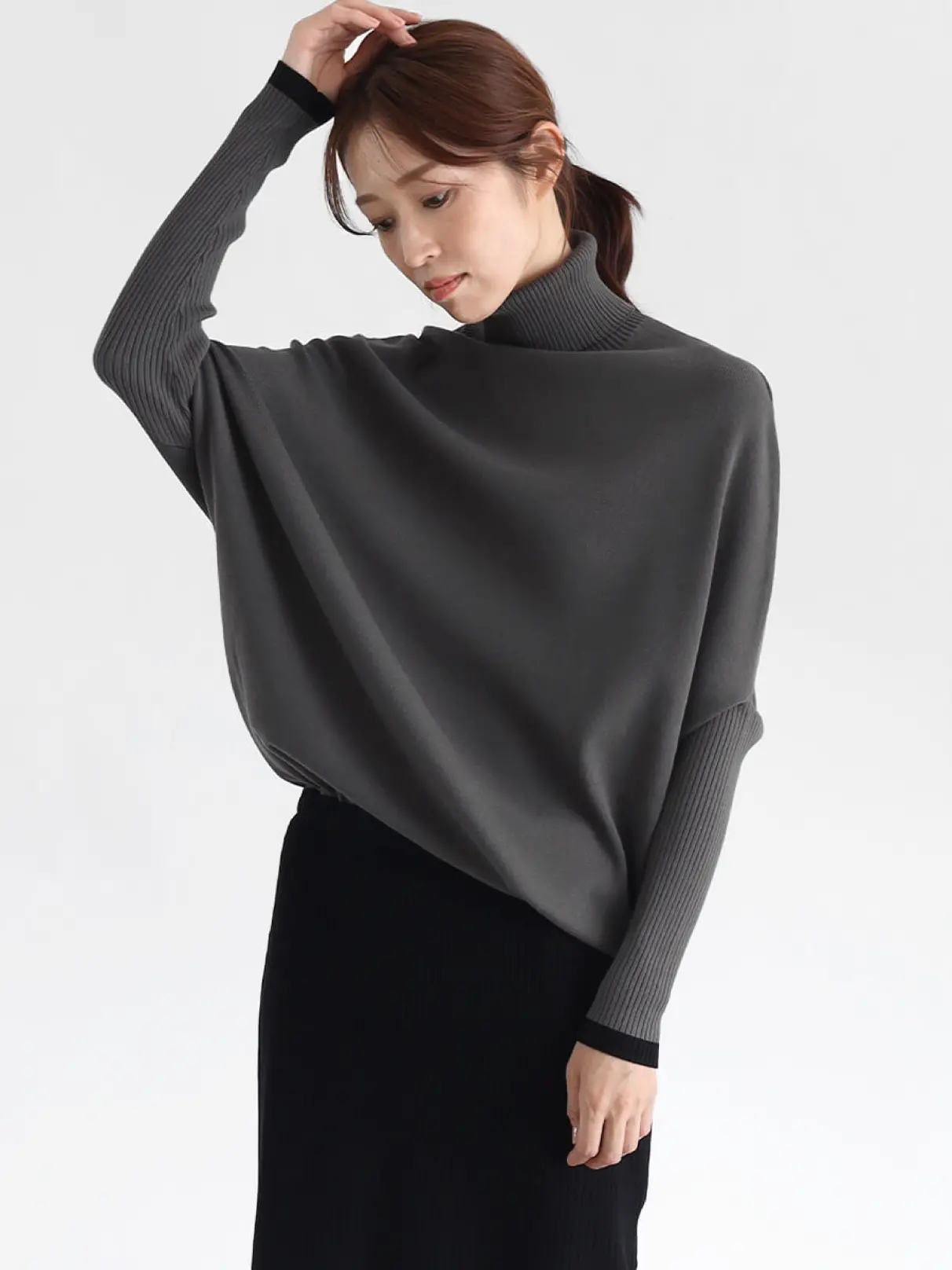 ウエスト切替ニットワンピース - CLOVE - CLOVE｜YAMADAYA STORE