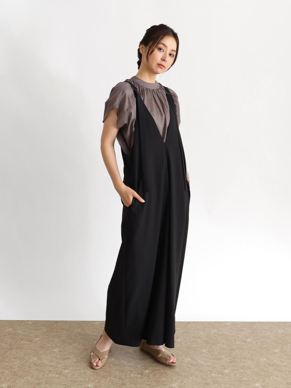 Vネックサロペット - CLOVE - CLOVE｜YAMADAYA STORE 