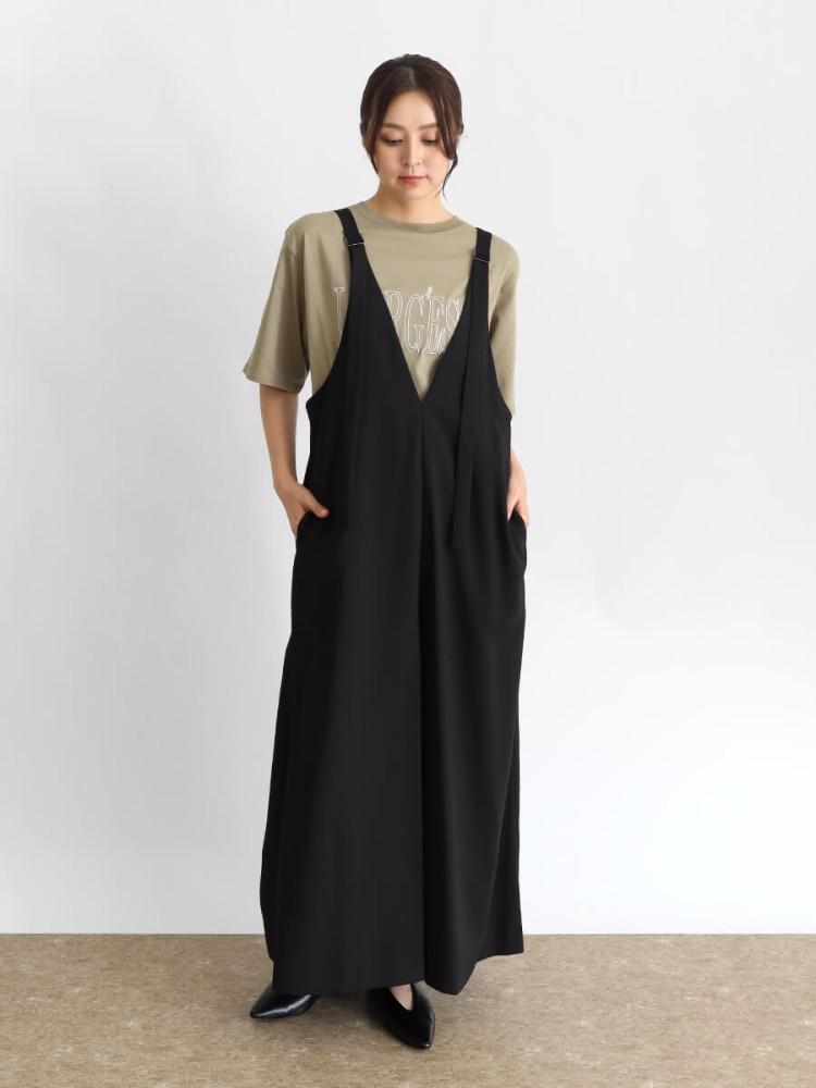 Vネックサロペット - CLOVE - CLOVE｜YAMADAYA STORE 