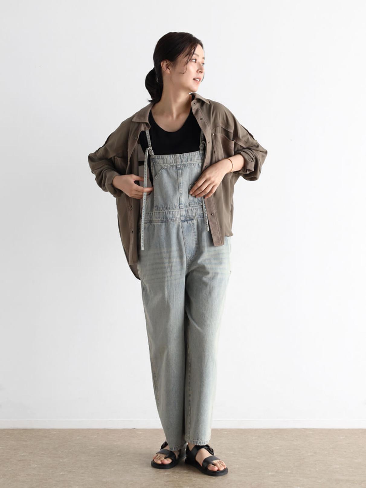 新品　ヤマダヤCLOVE Vネックサロペット　モカ　定価19500 新品 ヤマダヤCLOVE Vネックサロペット モカ 定価19500 本当に