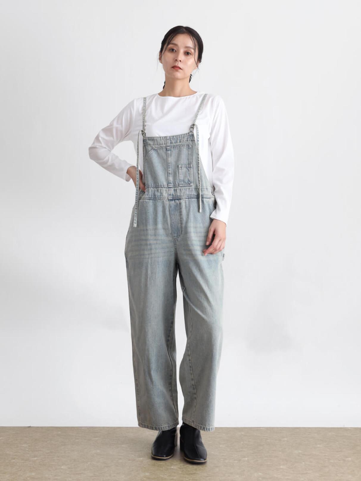 ヴィンテージライクデニムサロペット - CLOVE - CLOVE｜YAMADAYA STORE
