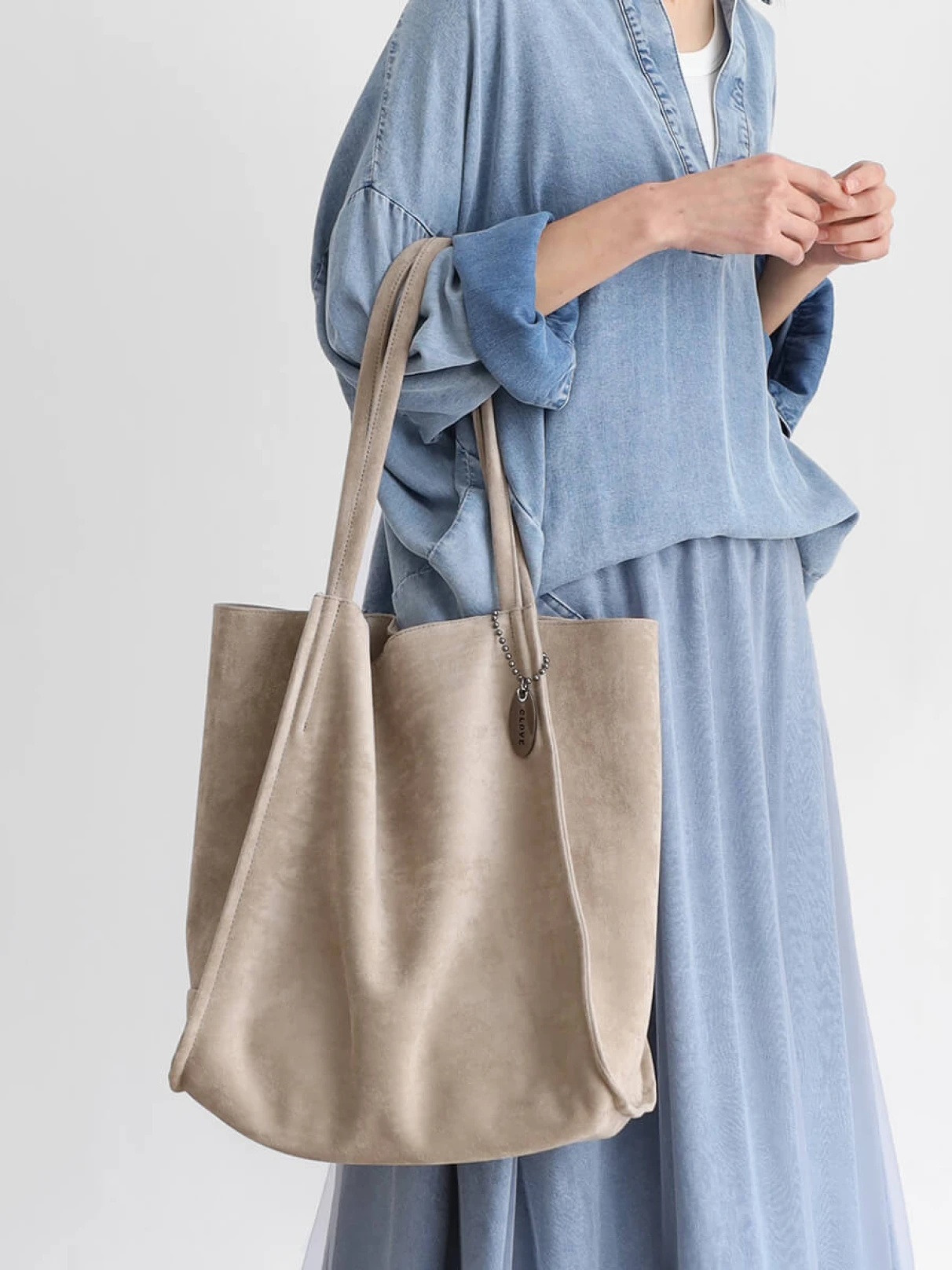 スエードライクトートバッグ - CLOVE - CLOVE｜YAMADAYA STORE