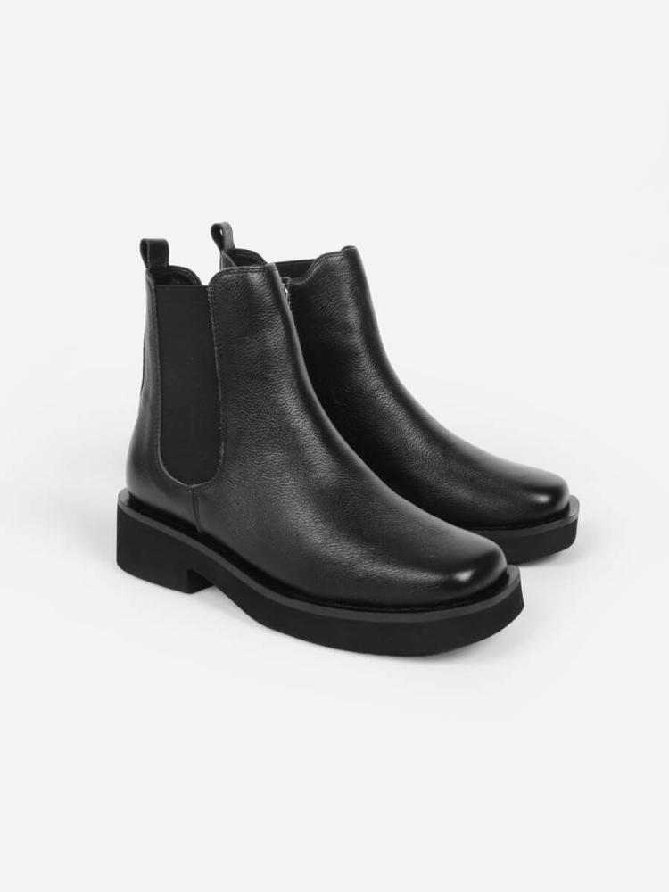 スクエアトゥレザーチェルシーブーツ - CLOVE - CLOVE｜YAMADAYA STORE