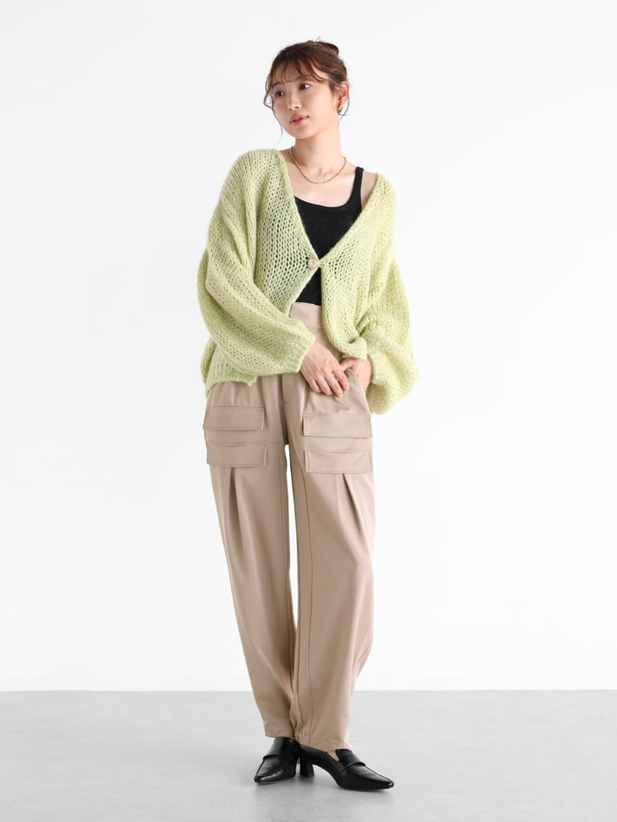 モヘアチャンキーニットカーディガン - Vin - Vin｜YAMADAYA STORE