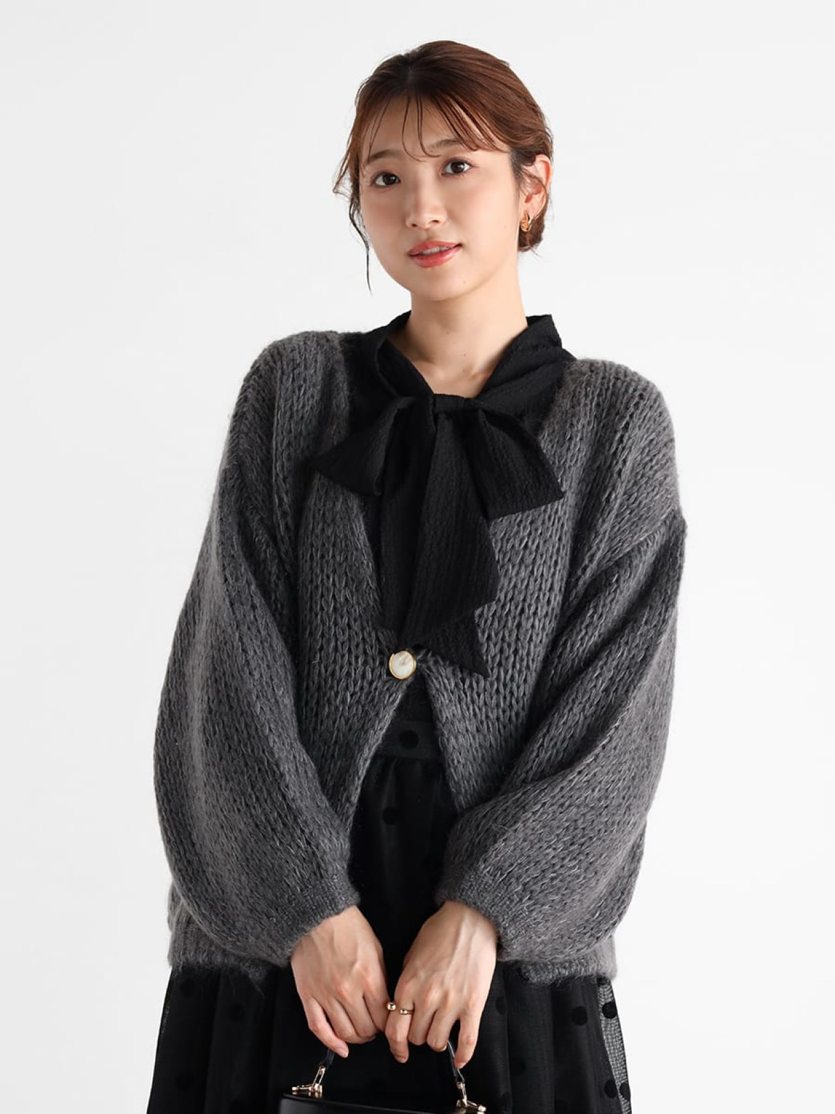 モヘアチャンキーニットカーディガン - Vin - Vin｜YAMADAYA STORE