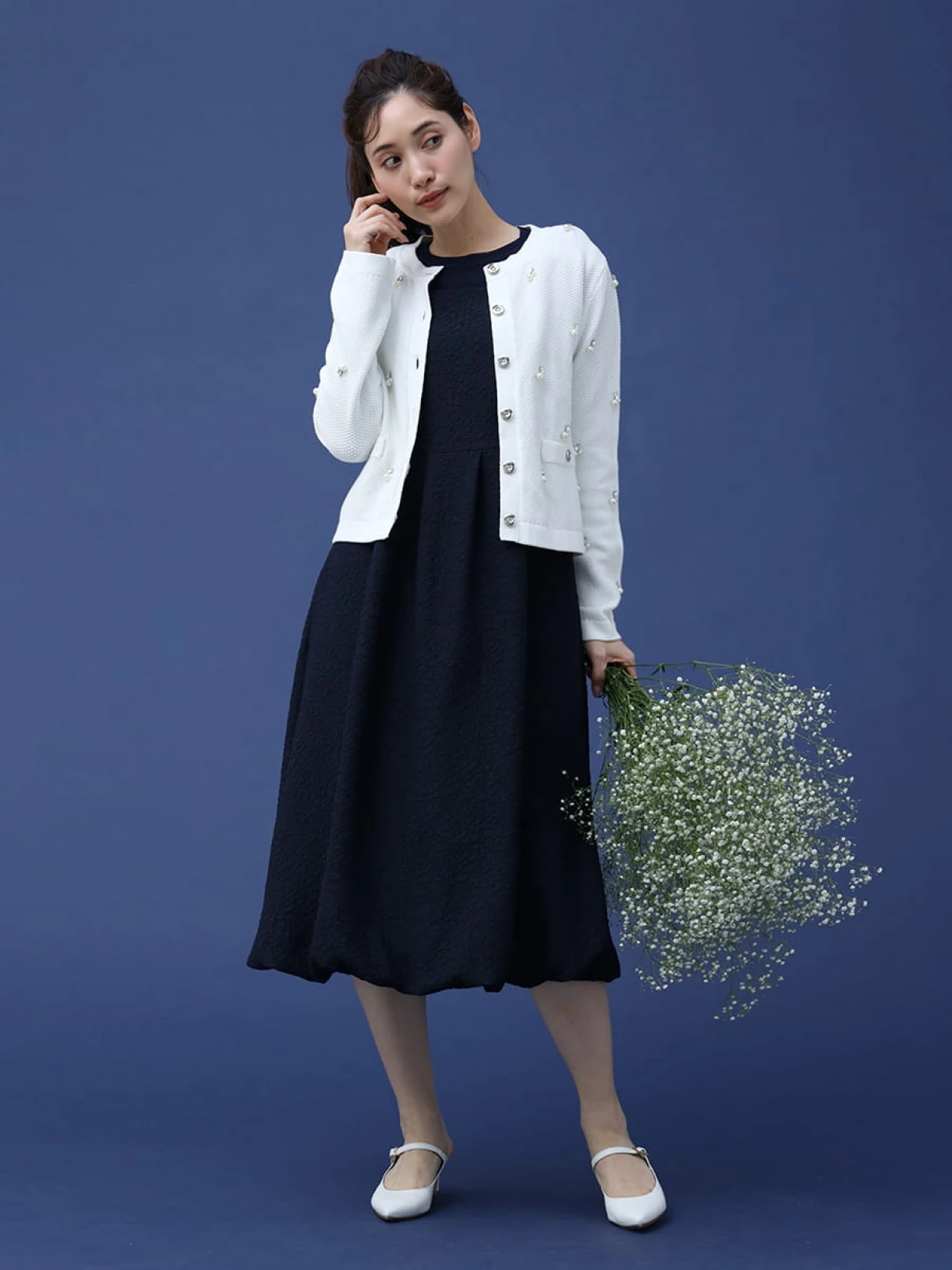 Vin NAVYのカーディガンの商品一覧｜ファッション通販のYAMADAYA STORE