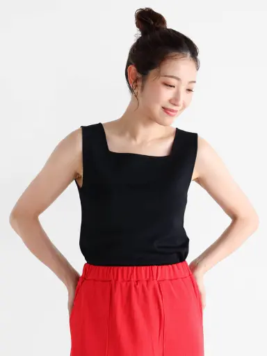 iNVEL M ワインレッド タンクトップ Vinのキャミソール/タンクトップの商品一覧｜ファッション通販の