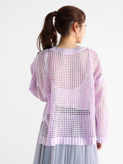 箔ペイントメッシュニット - Vin - Vin｜YAMADAYA STORE