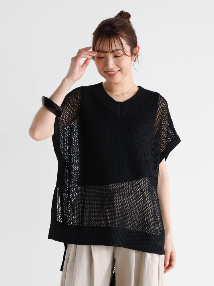 YAMADAYA Vin デザインサマーニット YAMADAYA Vin デザインサマーニット