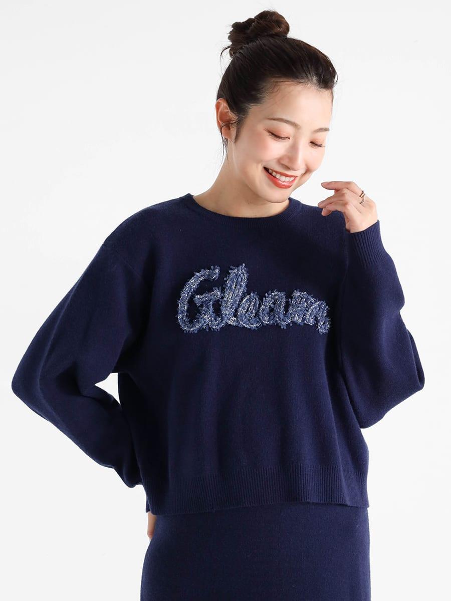 ダブスタ Y ロゴ刺繍ニット ロゴ刺繍ニット - Vin - Vin｜YAMADAYA STORE