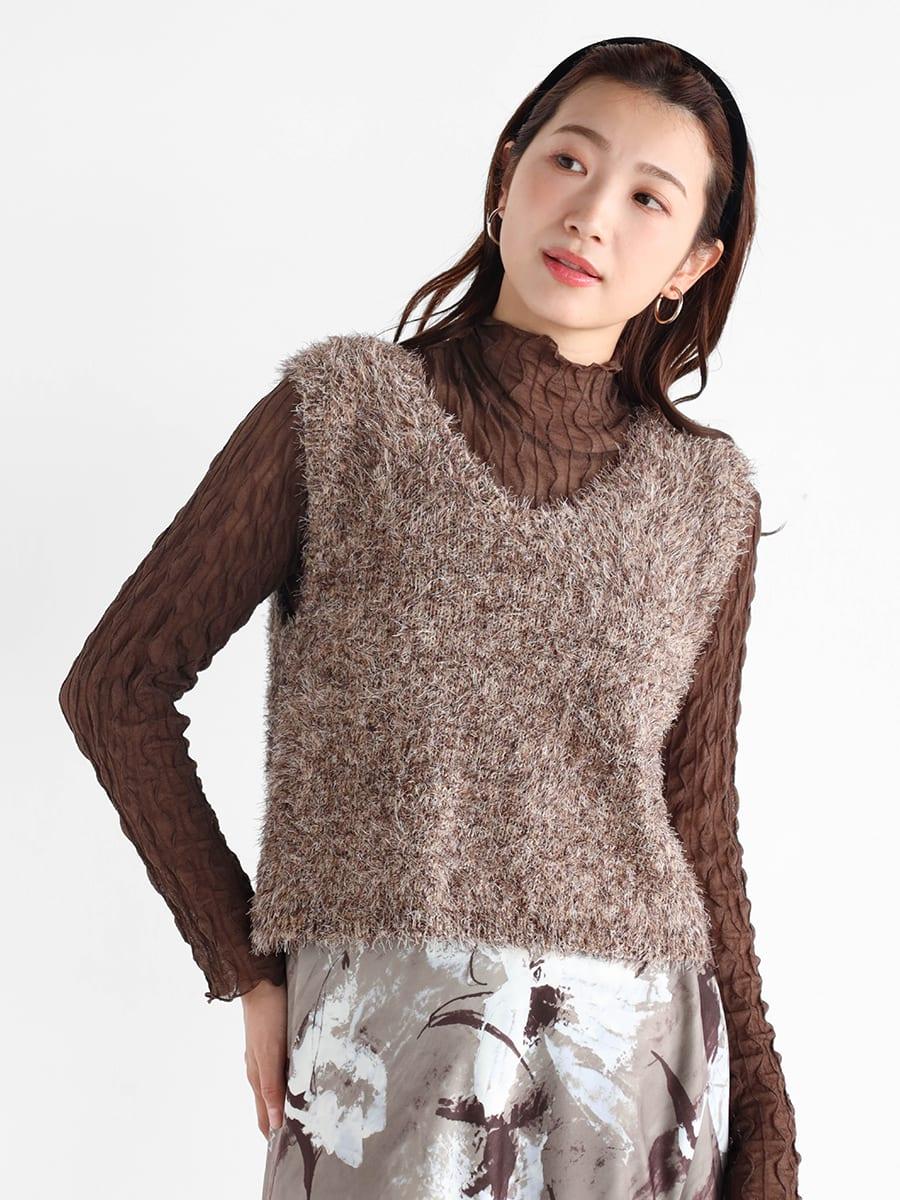 2WAYメランジフェザーベスト YAMADAYA STORE 2WAYメランジフェザーベスト YAMADAYA STORE