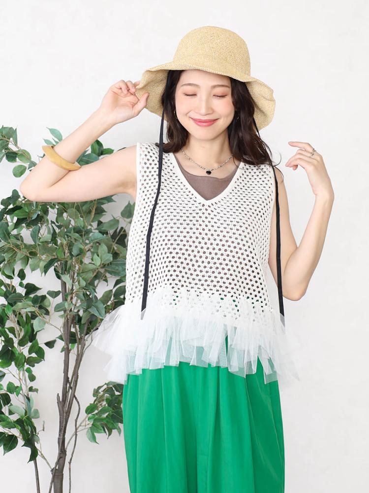 新品 ヤマダヤ Vin ツイード ベスト 24000円 Vinのベストの商品一覧｜ファッション通販のYAMADAYA STORE