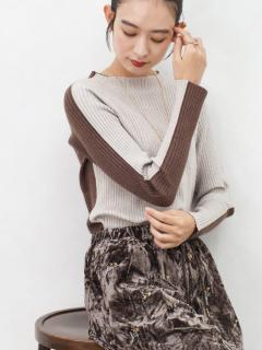 杢ベージュ　167cm