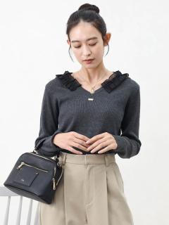 フリルフーディーリブニット - Eimee Law - Vin｜YAMADAYA STORE
