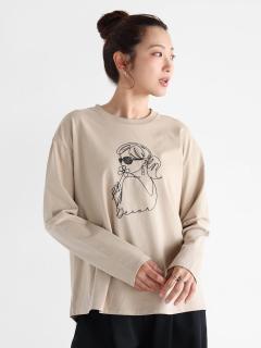 ベージュ　166cm