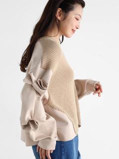 ベージュ　166cm