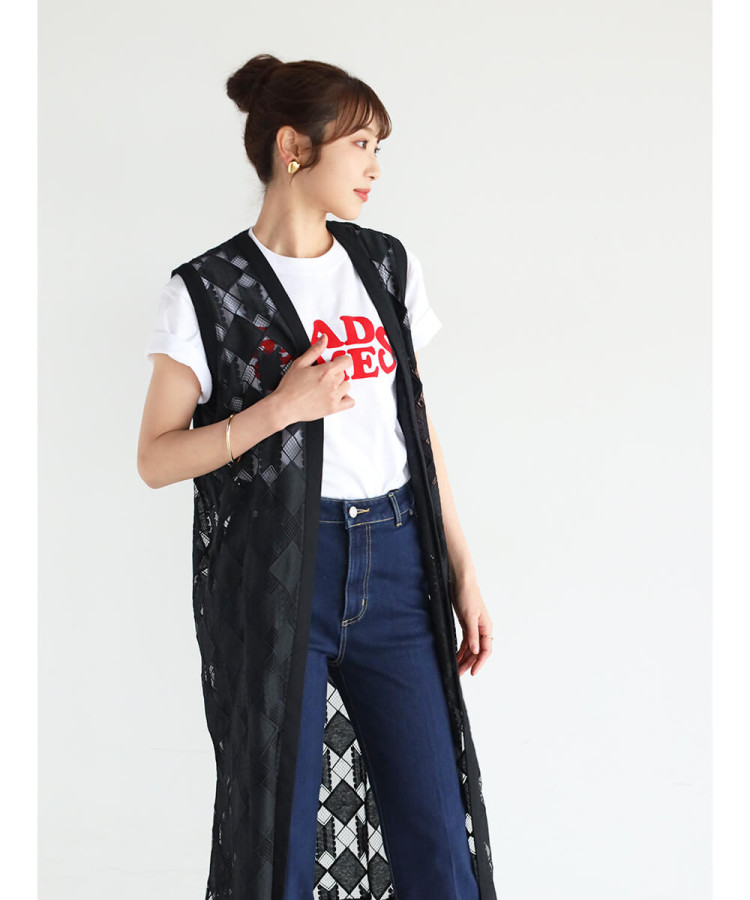 Vin NAVYのベスト/ジレの商品一覧｜ファッション通販のYAMADAYA
