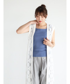 ダイヤレースロングジレ - Vin - Vin｜YAMADAYA STORE